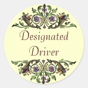 Adesivo de segurança de cornucopia de férias de co