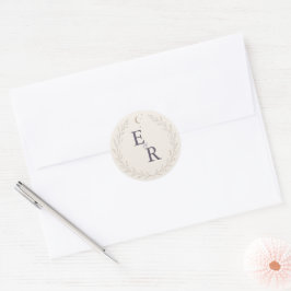 Adesivo de Selagem de Envelope de Casamento Celest