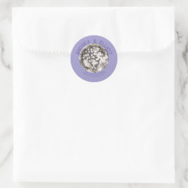 Adesivo de Selagem de Envelope de Casamento Retro