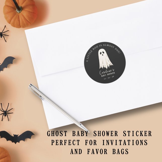 Adesivo de Selagem de Envelope para Chá de Bebê Li (Customize with the mom-to-be's name and shower date for a personal touch guests will adore.)