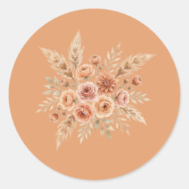 Adesivo de Selagem Floral Terracotta Bloom