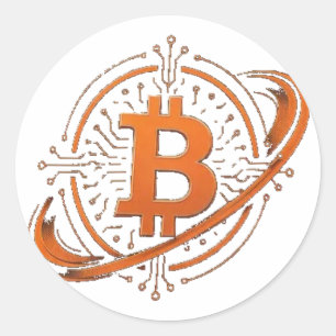 Adesivo de Selante de Circuito Orbital Bitcoin