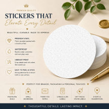 Adesivo de Selo de Casamento em Damasco Branco Ele