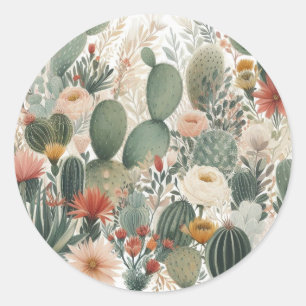 Adesivo de selo de envelope Saguaro & Sage