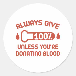 Adesivo Dê sempre 100 por cento