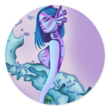 Adesivo de sereia 