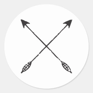 Adesivo de Setas Destruídas Personalizável