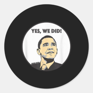 Adesivo De Sim, Podemos Sim, Fizemos Obama
