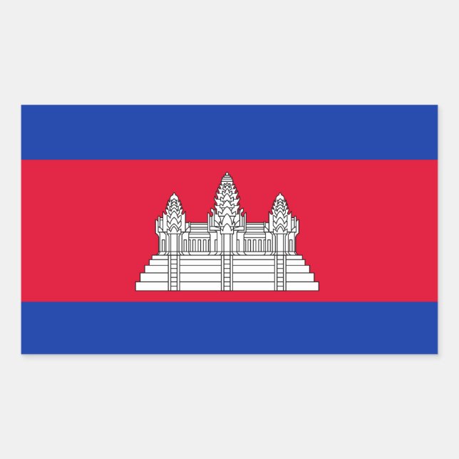 Adesivo de Sinalizador Cambodja* (Frente)