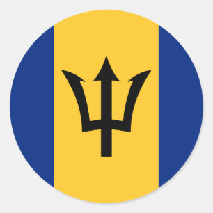 Adesivo de sinalizador de Barbados