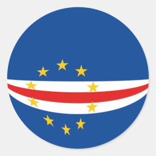 Adesivo de sinalizador de pesca de Cabo Verde