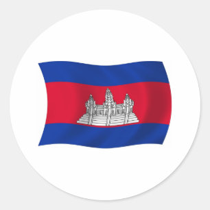 Adesivo de Sinalizador do Camboja