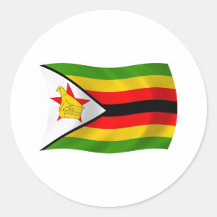 Adesivo de Sinalizador do Zimbabué