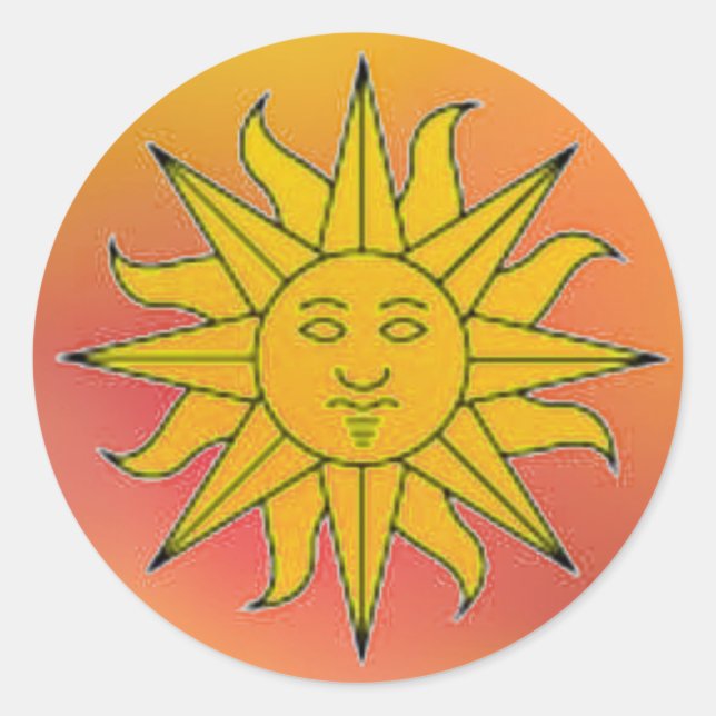 Adesivo de Sol (Frente)