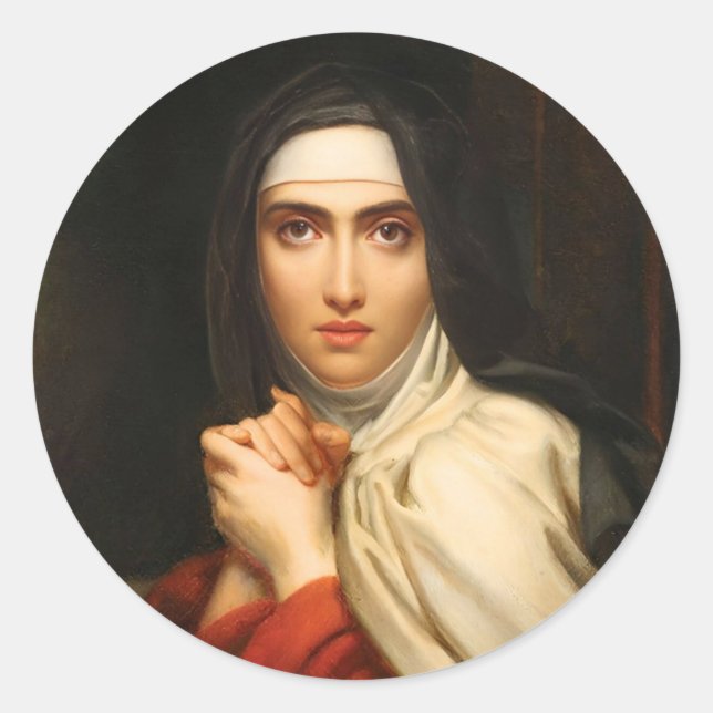 Adesivo de Sta. Teresa de Ávila (Frente)