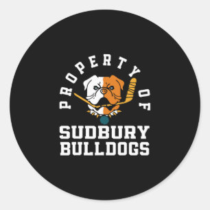 Adesivo De Sudbury Bulldog Divertido 1