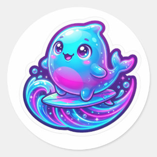 Adesivo de Surf Cute 3D Sherro Aniimo