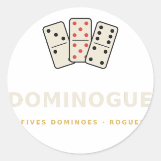 Adesivo de Título DominoGue