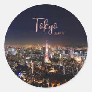 Adesivo de Tóquio Japão Presente Lembrança Japonês