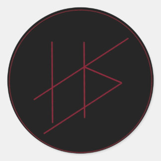 Adesivo de triagem helênica