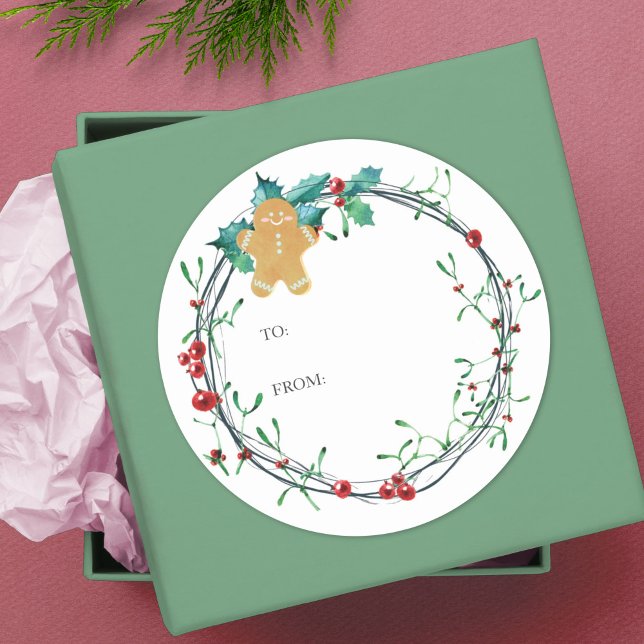 Adesivo de Troca de Biscoitos de Natal (Criador carregado)
