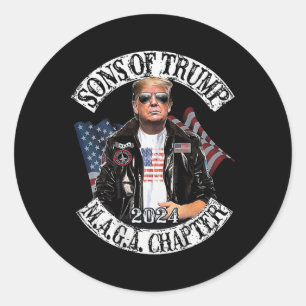 Adesivo De Trump Maga Capítulo 2024 (em Trump Maga)