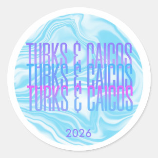 Adesivo de Turks e Caicos