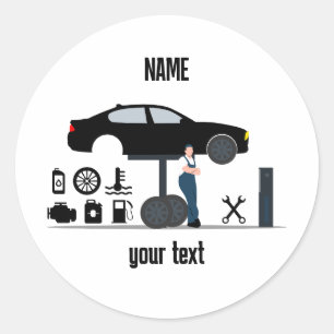 Adesivo Dê um Estilo ao Seu Garage com um Logotipo Persona