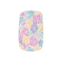 Formas e Linhas Geométricas em Cor de Pastel
