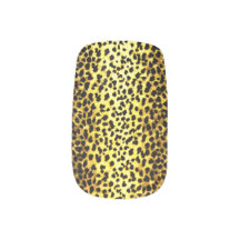 Impressão animal leopardo