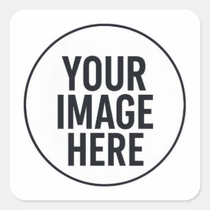 Adesivo de Upload de Foto Etiqueta Quadrada Impe