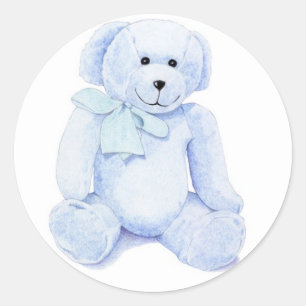 Adesivo de Urso Azul