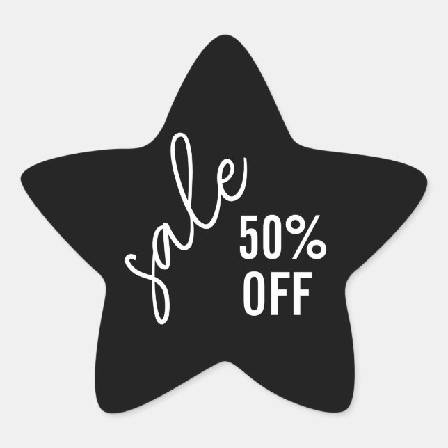 Adesivo de vendas para pequenas empresas | Preto M (Frente)