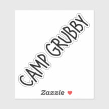 Adesivo de Vinil Camp Grubby
