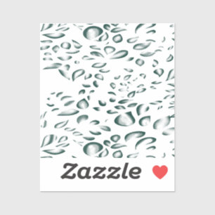 Adesivo de vinil com formato personalizado