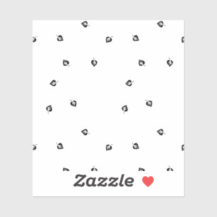 Adesivo de vinil com formato personalizado
