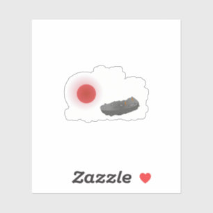 Adesivo de vinil com formato personalizado