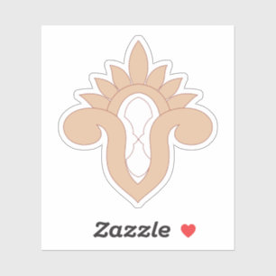 Adesivo de vinil com formato personalizado