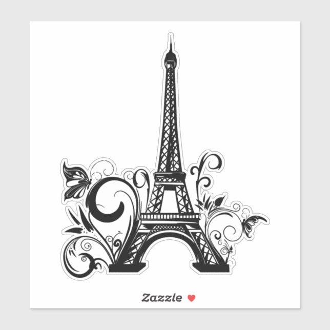 Adesivo de vinil com formato personalizado (Folha)