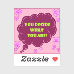 Adesivo de vinil com formato personalizado