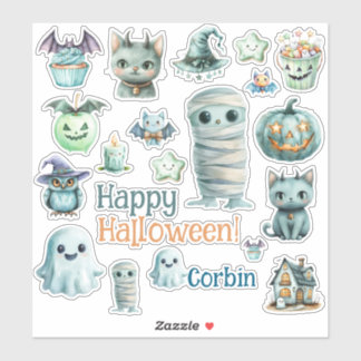 Adesivo de Vinil Cortado Personalizado de Hallowee