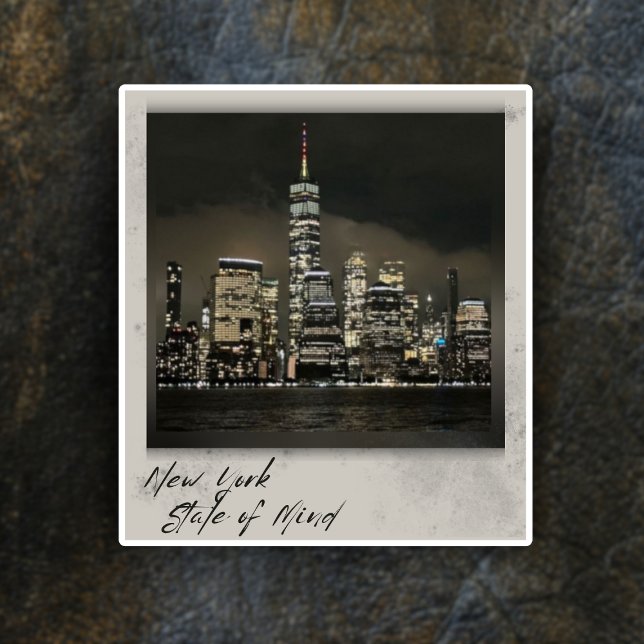 Adesivo de vinil Estado de Espírito de Nova York,  (Criador carregado)
