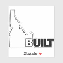 Adesivo de Vinil Híbrido Feito em Idaho