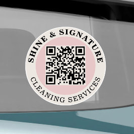 Adesivo de Vinil para Carro de Serviço de Limpeza 