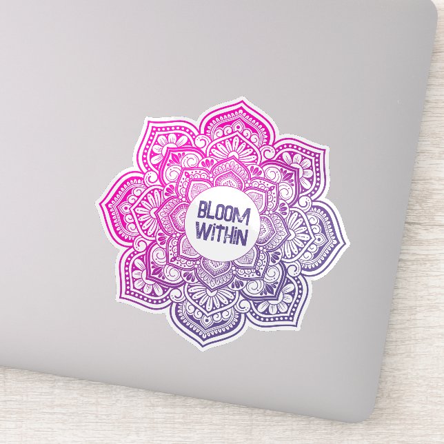 Adesivo de Vinil Personalizado Aion Mandala Cortad (Detalhe)