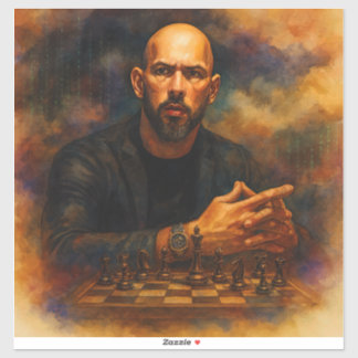Adesivo de Vinil Personalizado Andrew Tate