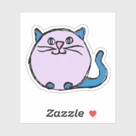Adesivo de Vinil Personalizado - Carlie Cat