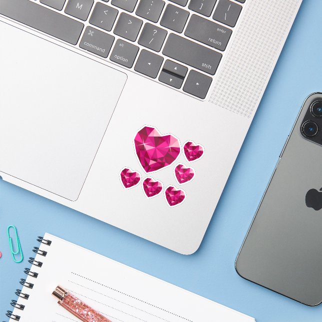 Adesivo de Vinil Personalizado com Corte de Pedra  (Notebook com iPhone)