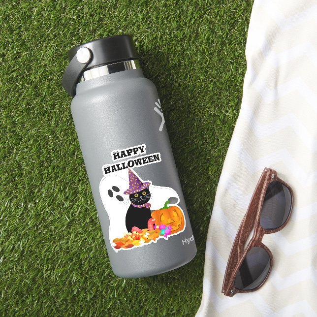 Adesivo de Vinil Personalizado de Fantasma de Hall (HydroFlask Insitu)