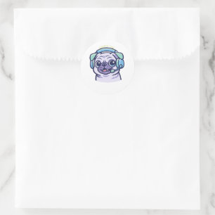 Adesivo de Vinil Personalizado de Fones de Ouvido 